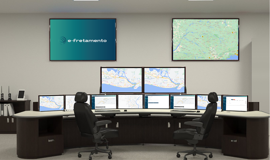 sala de controle mapa